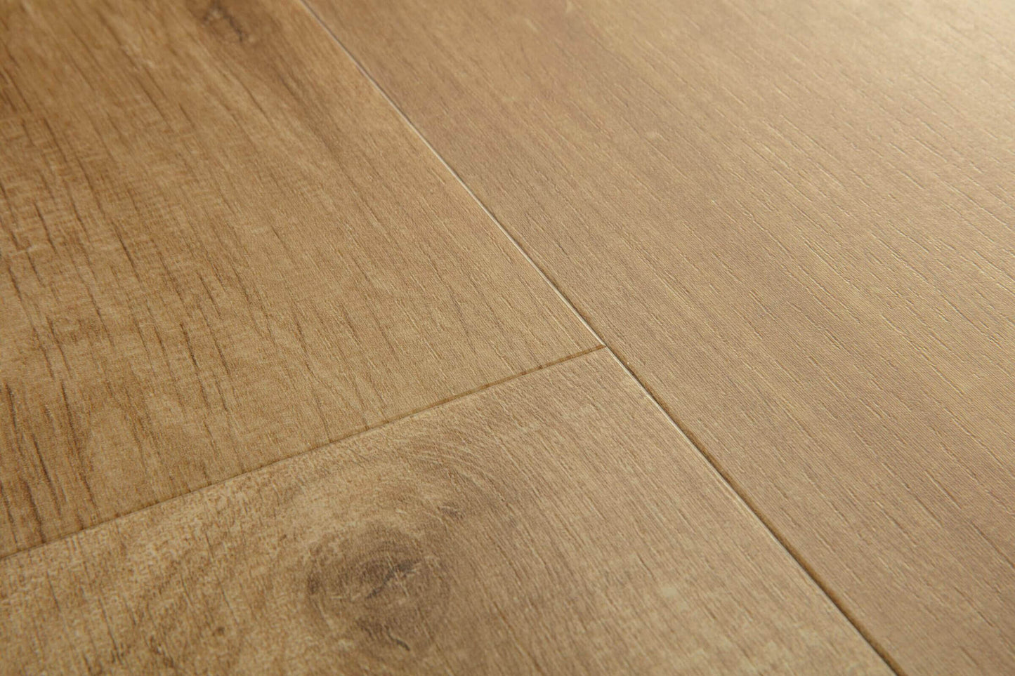 Close-up of wooden flooring with a natural finish
