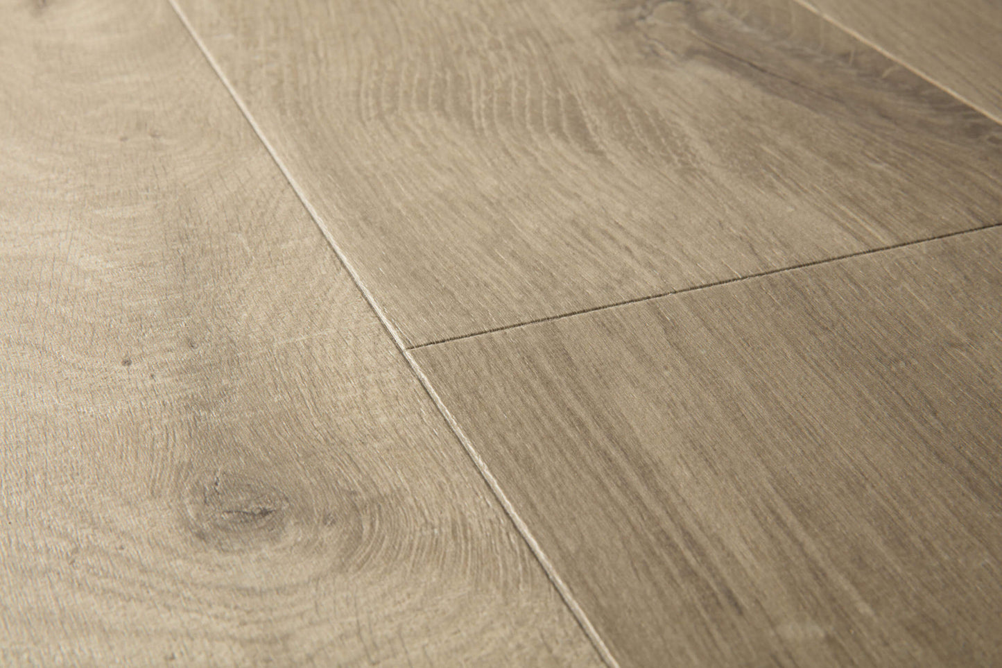 Close-up of wooden flooring with a natural finish