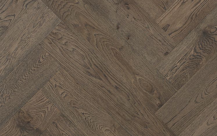 GrandOak Herringbone - Parisien Grey