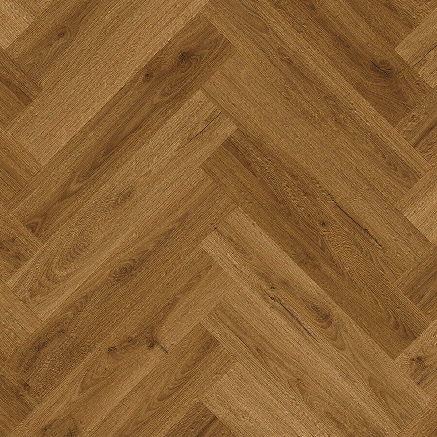 Ciro Herringbone - Botanic Caramel Oak