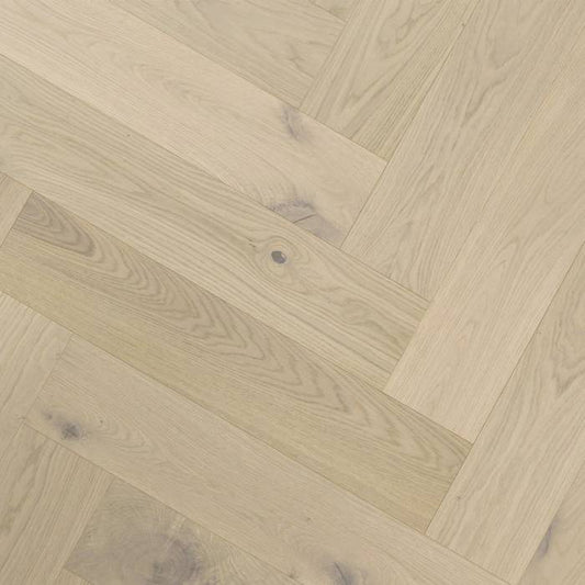 Corsica Herringbone - Coastal Oak