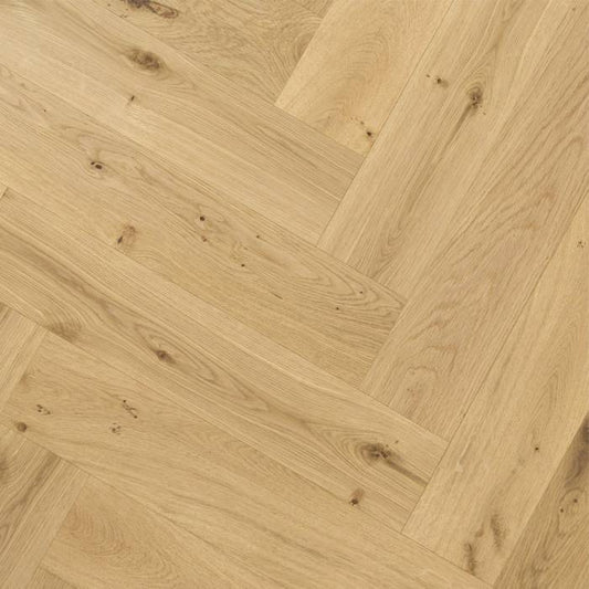 Corsica Herringbone - Natural Oak Brush