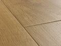 Close-up of wooden flooring with a visible grain pattern