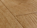 Close-up of wooden flooring with a visible grain pattern