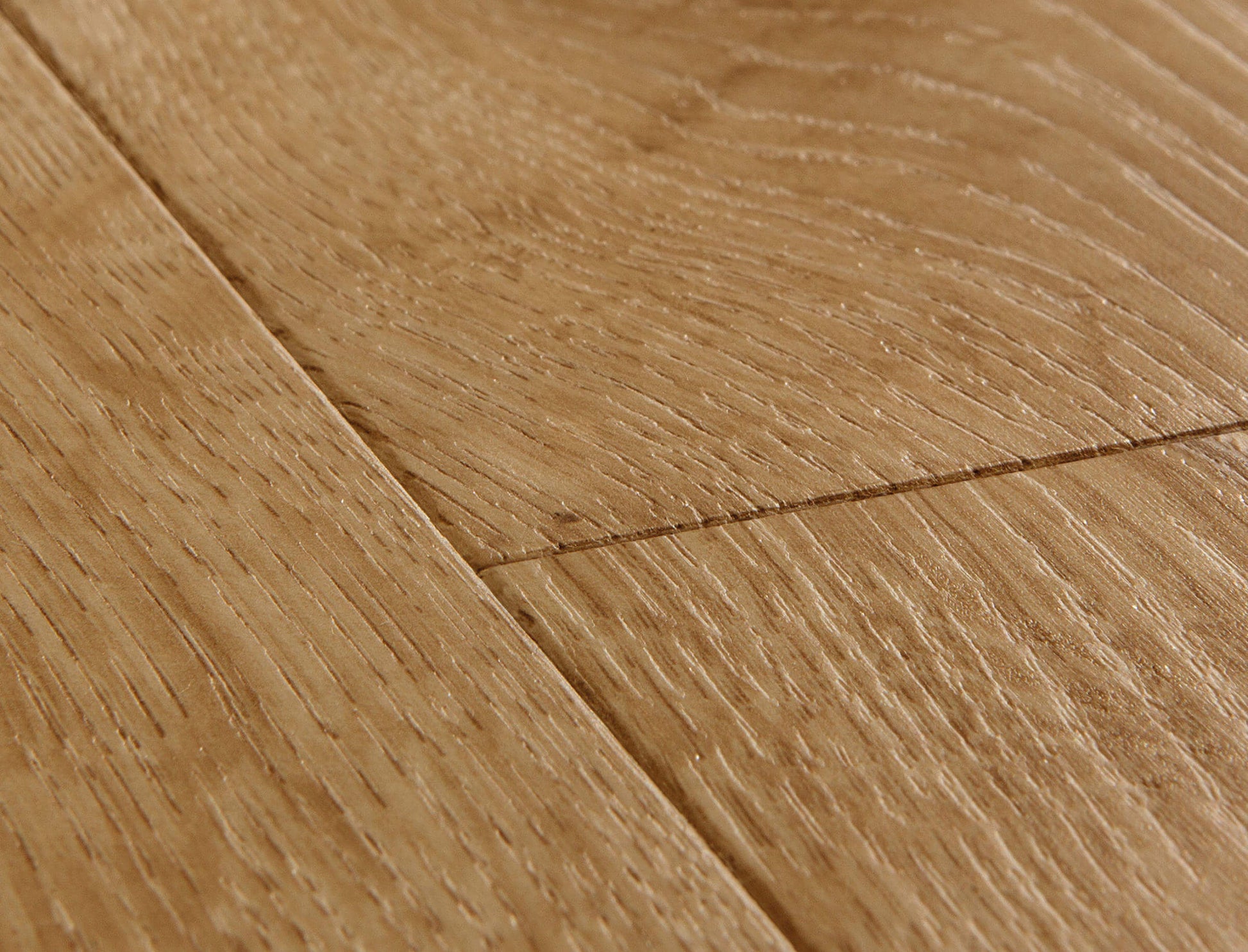 Close-up of wooden flooring with a visible grain pattern
