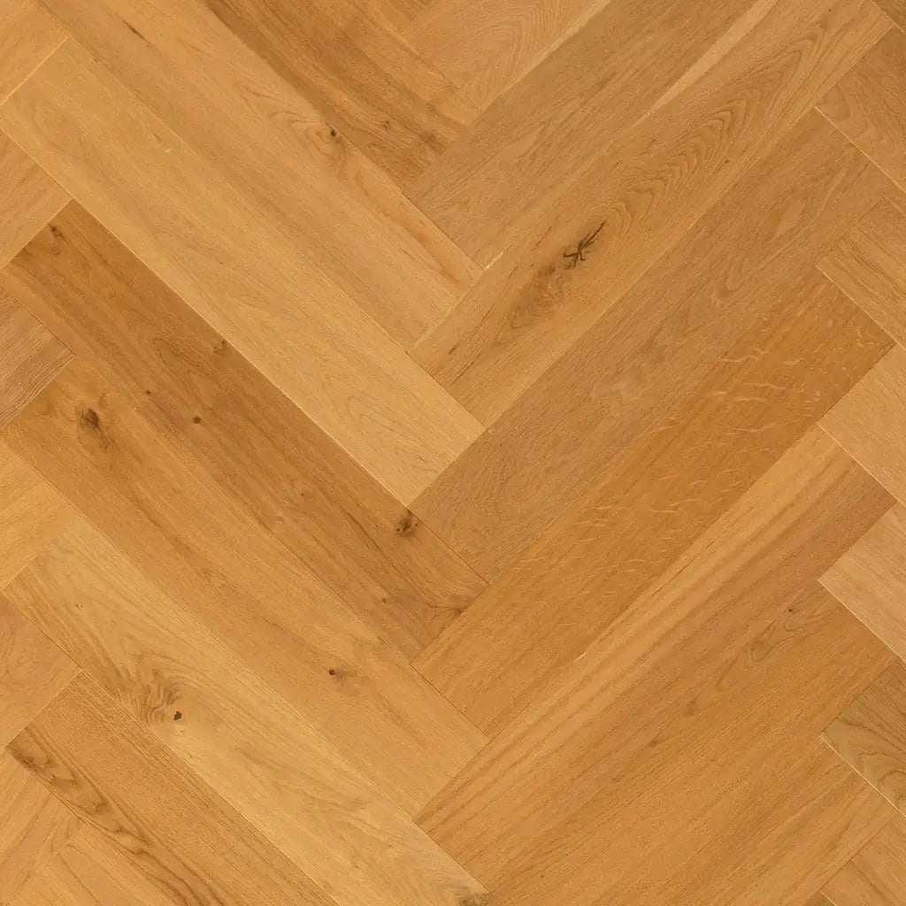 Luxury Oak Herringbone - Natural Oak