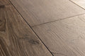 Close-up of a wooden floor with a natural finish