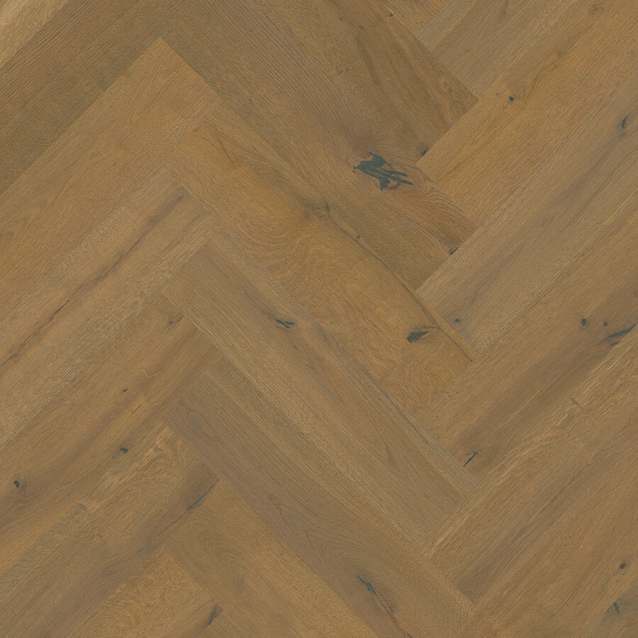Nature's Oak Herringbone - Denali