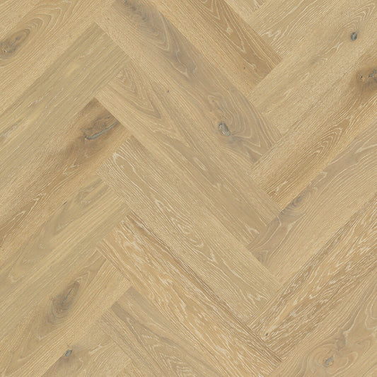 Nature's Oak Herringbone - Blanc Herringbone