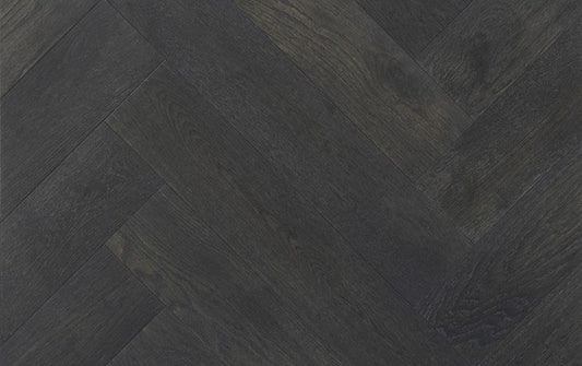 GrandOak Herringbone - Black Opal
