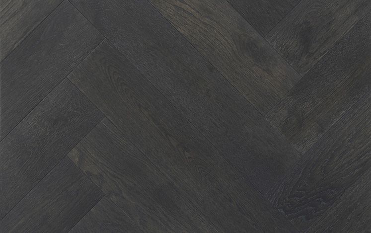 GrandOak Herringbone - Black Opal